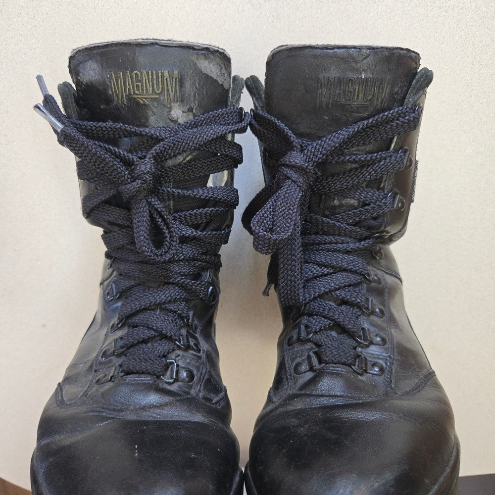 Magnum Elite Force II Boot Combat 10 Men Blac Leather Tactical Military Workwear - Picture 6 of 12